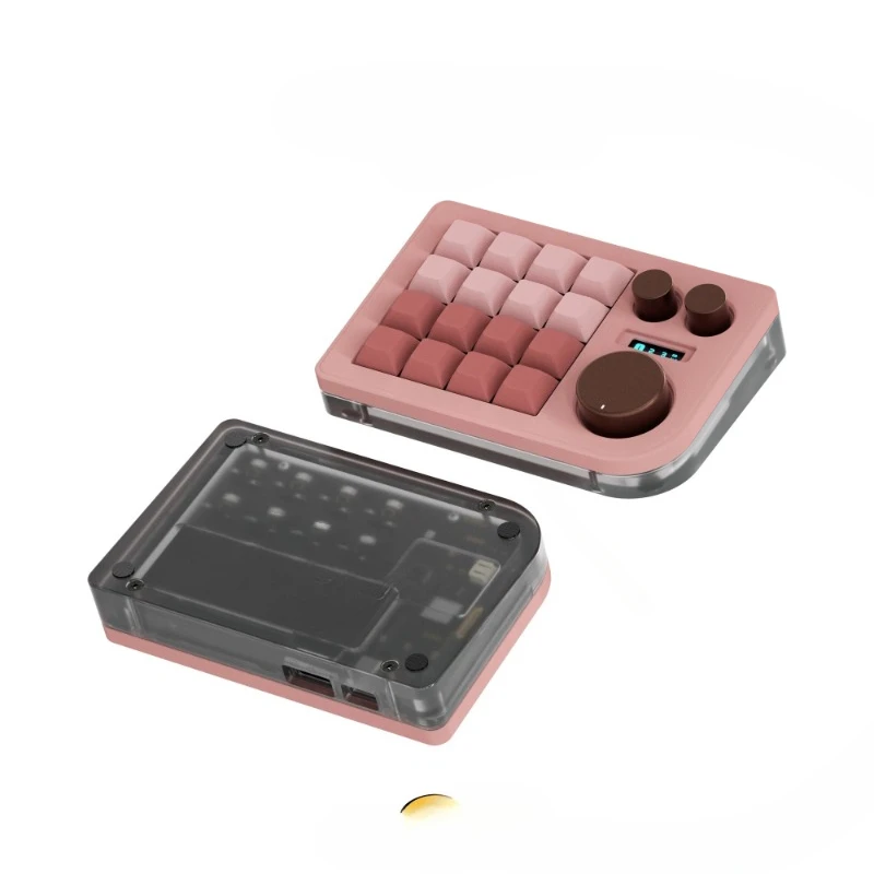 16-Key designer keypad, custom, Bluetooth dual-mode, wireless, mechanical keyboard