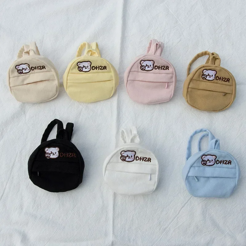 20 cm coton poupée sac à dos livre couleur sac à dos 20 cm jouet poupée vêtements bébé sac poupée accessoires