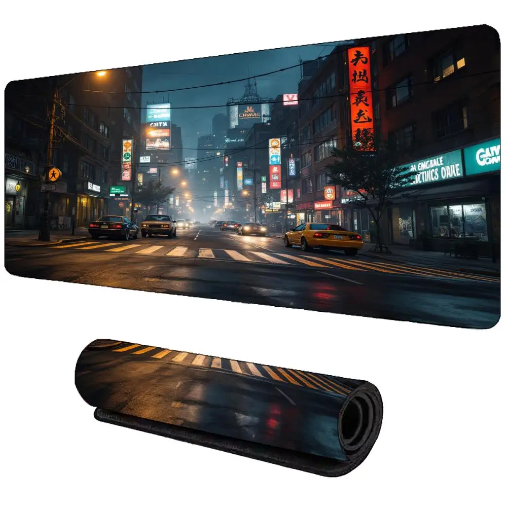 

Япония Кибер ​ ​ Уличный коврик для мыши, большой резиновый противоскользящий коврик для ПК, настольные аксессуары, коврик для мыши для офисов и геймеров, коврики для клавиатуры, декоративный коврик