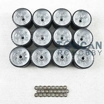 1/16 Scale Full Metal Road Wheels HengLong Modification T90 RC Tank Suspention Bar Cap 3938 TH00586