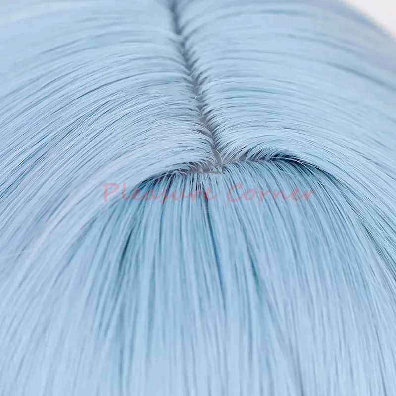 

Candy 2025New Rei Ayanami Women Long Blue Wig Anime EVA Cosplay Wigs Heat Resistant Synthetic Pre Styled