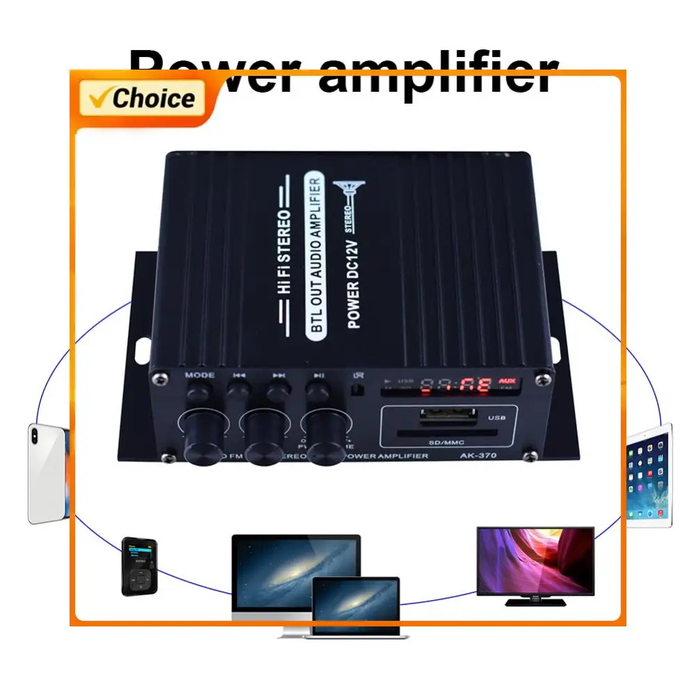 AK-370 Audio Amplif…