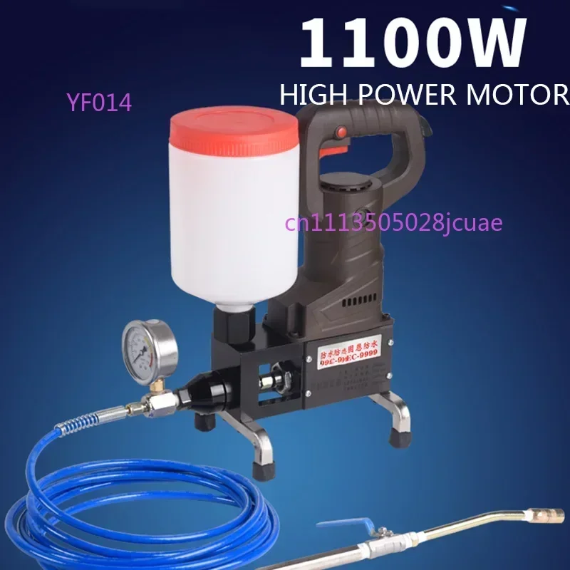 Small Electric 220V Epoxy Polyurethane Foam Injection Crack Repair Plugging Machine High Pressure Grouting EC-9999
