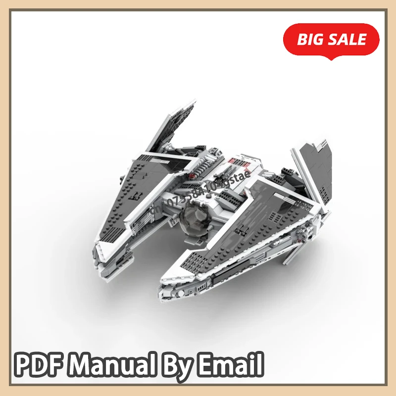 

Space War Series Fury Class Interceptor Building Block Assembly Model Brick Collection Toy Children's Christmas Gifts