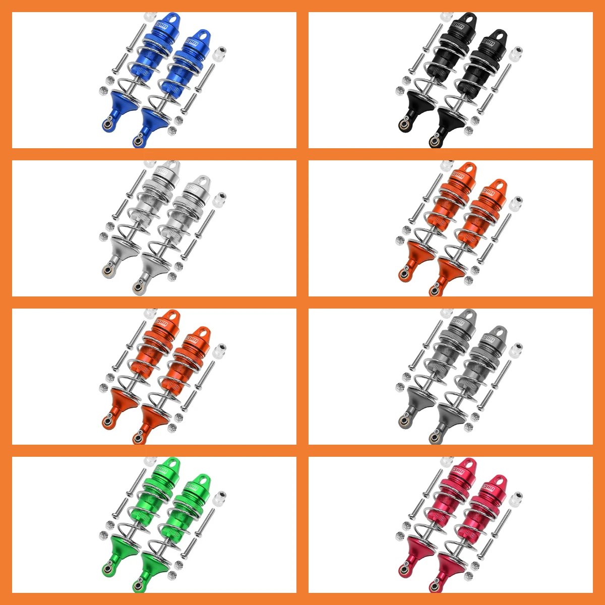 

GPM LOSI Lasernut Tenacity Uitra DB For Alu Front Thickened Spring Dampers 86mm