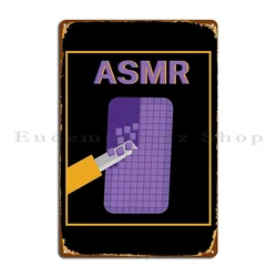 Funny Asmr Soap Cutting Product Metal Sign Living Room Personalized Club Garage Custom Tin Sign Poster