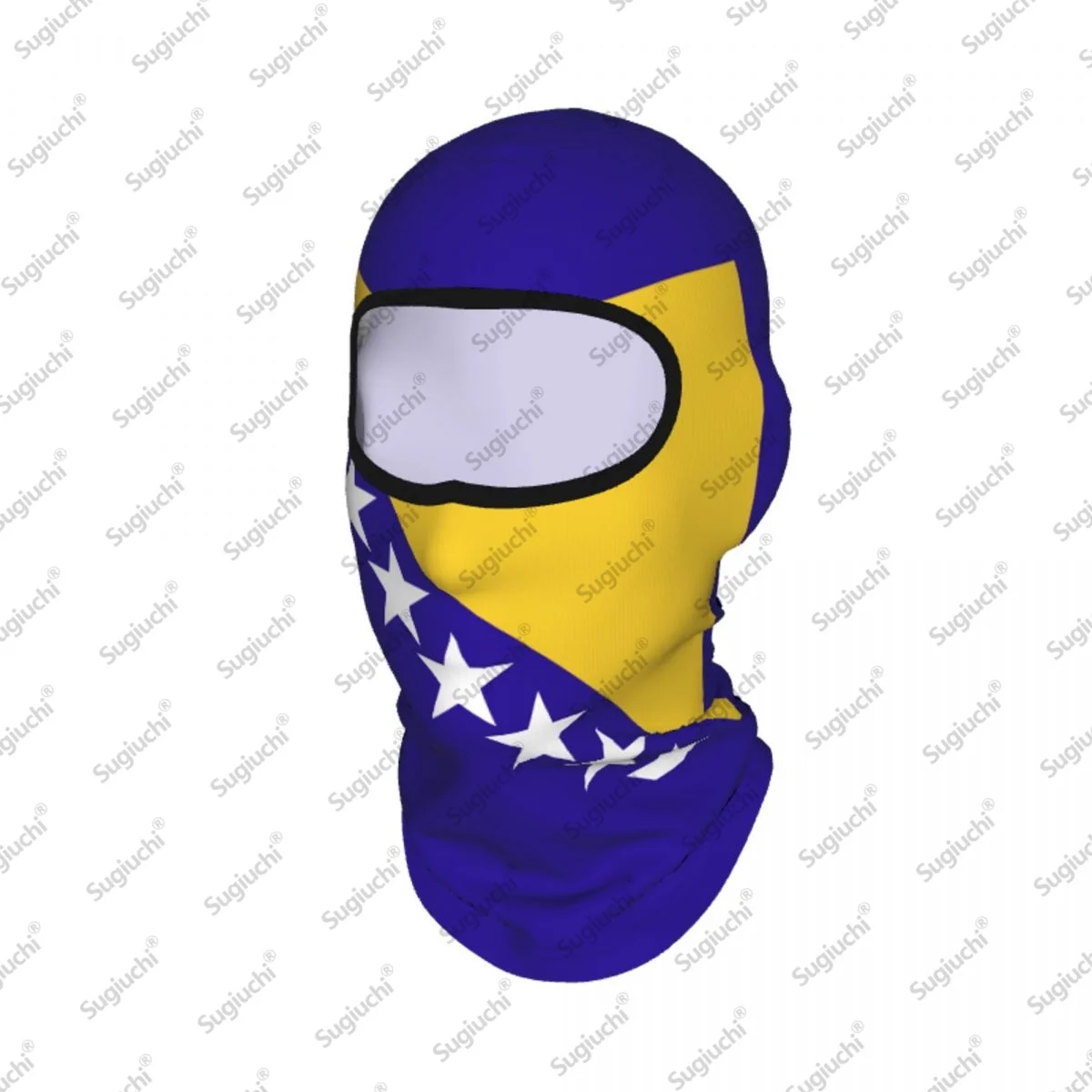 

Bosnia And Herzegovina Cycling Balaclava Full Face Ski Cover sun protective scarf Windproof Breathable Motorcycle Helmet Liner