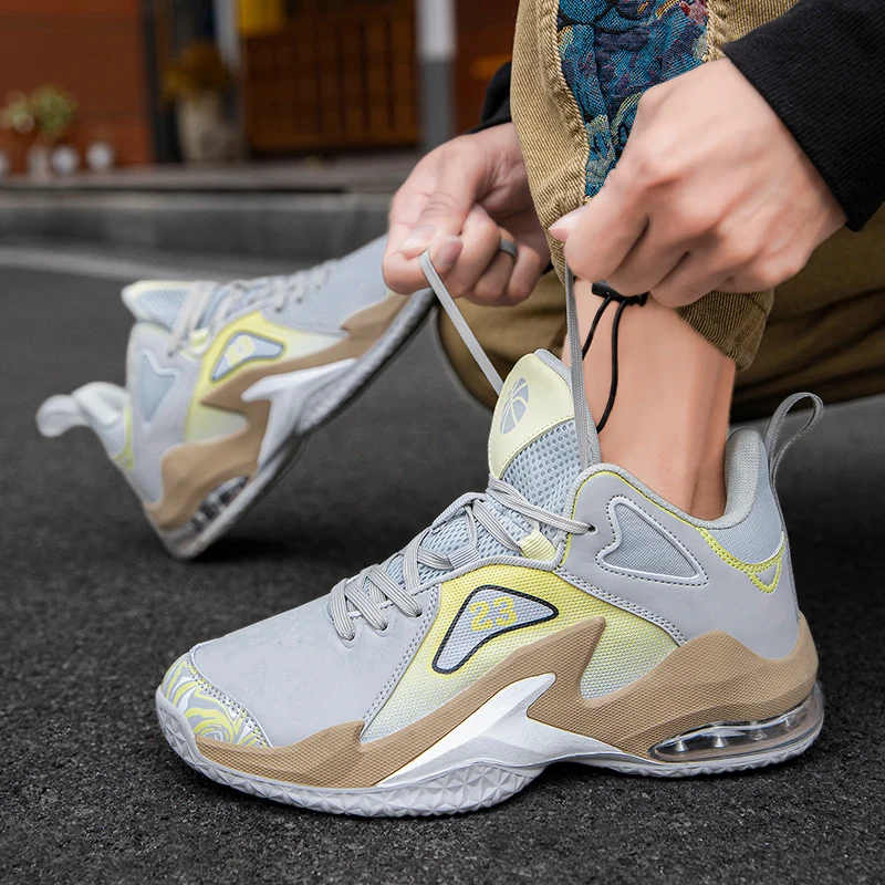 

Кроссовки для баскетбола унисекс 2026 Весна/Лето: низкие, с воздушной подушкой, дышащие, амортизирующие, практичные, для бега и спорта