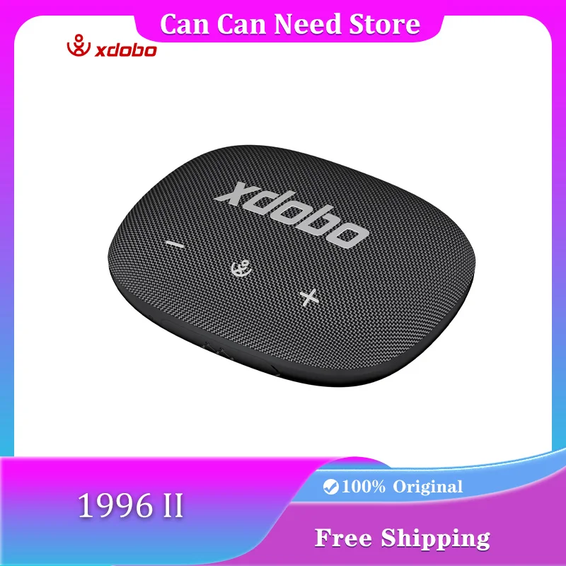 

XDOBO 1996 II Bluetooth-динамик Портативный беспроводной динамик 5 Вт Выходная мощность IP7 Водостойкий мини-динамик для верховой езды на открытом воздухе
