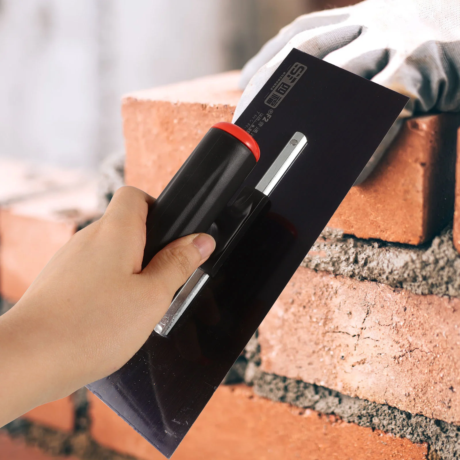 Plasterboard Spatula Drywall Smoothing Tool for Wallboard Plastic Handle Finishing Trowel Concrete Masonry Metal