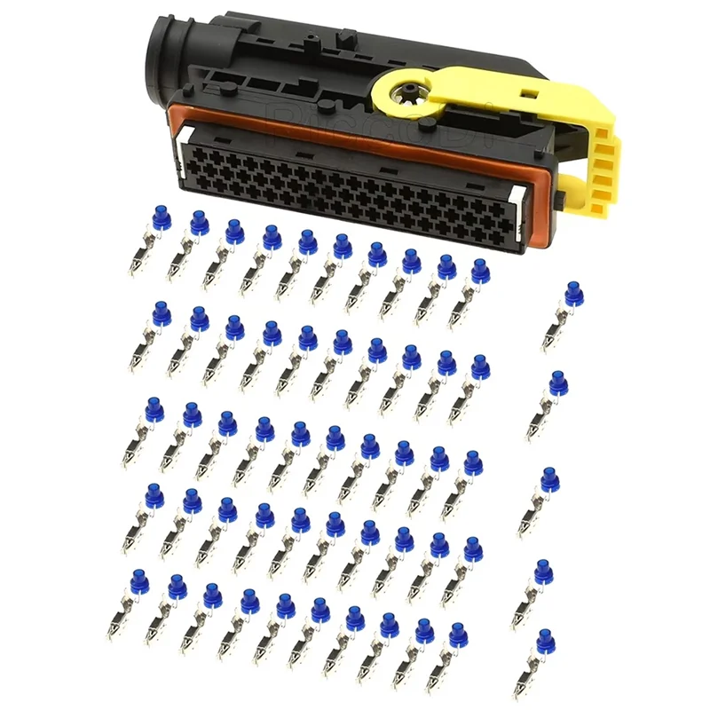 

Trending 55 Pins Automotive Connector For Truck ECU Plug With Terminal 1718248-1 DJ7552-3.5-21
