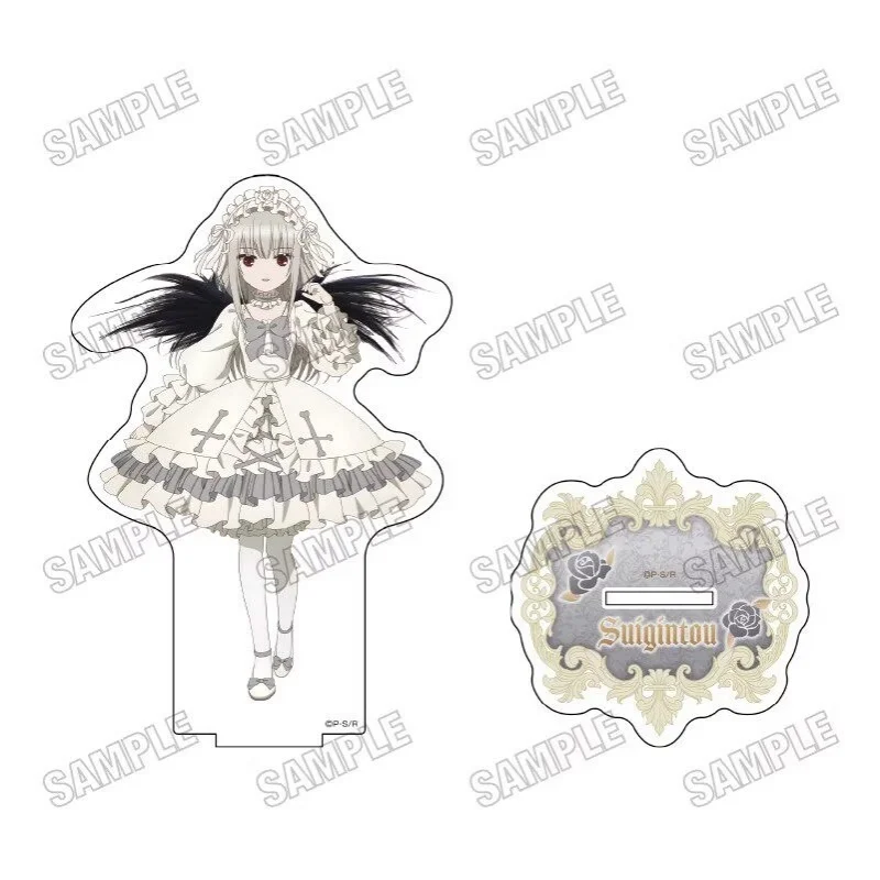 Rozen Maiden Anime Shinku Suigintou Suiseiseki Souseiseki Acrylic figure Stand Plate Cosplay Prop Decor Cartoons Key chains - view 3