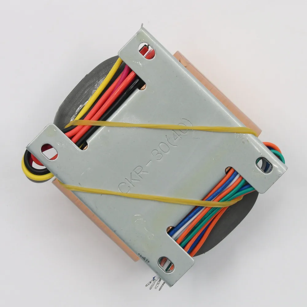 50 W R-Kern-Netzteil aus reinem Kupfer, Transformator 12 V + 12 V + 12 V + 8,25 V für Audio-Vorverstärker DAC R40-TS10397