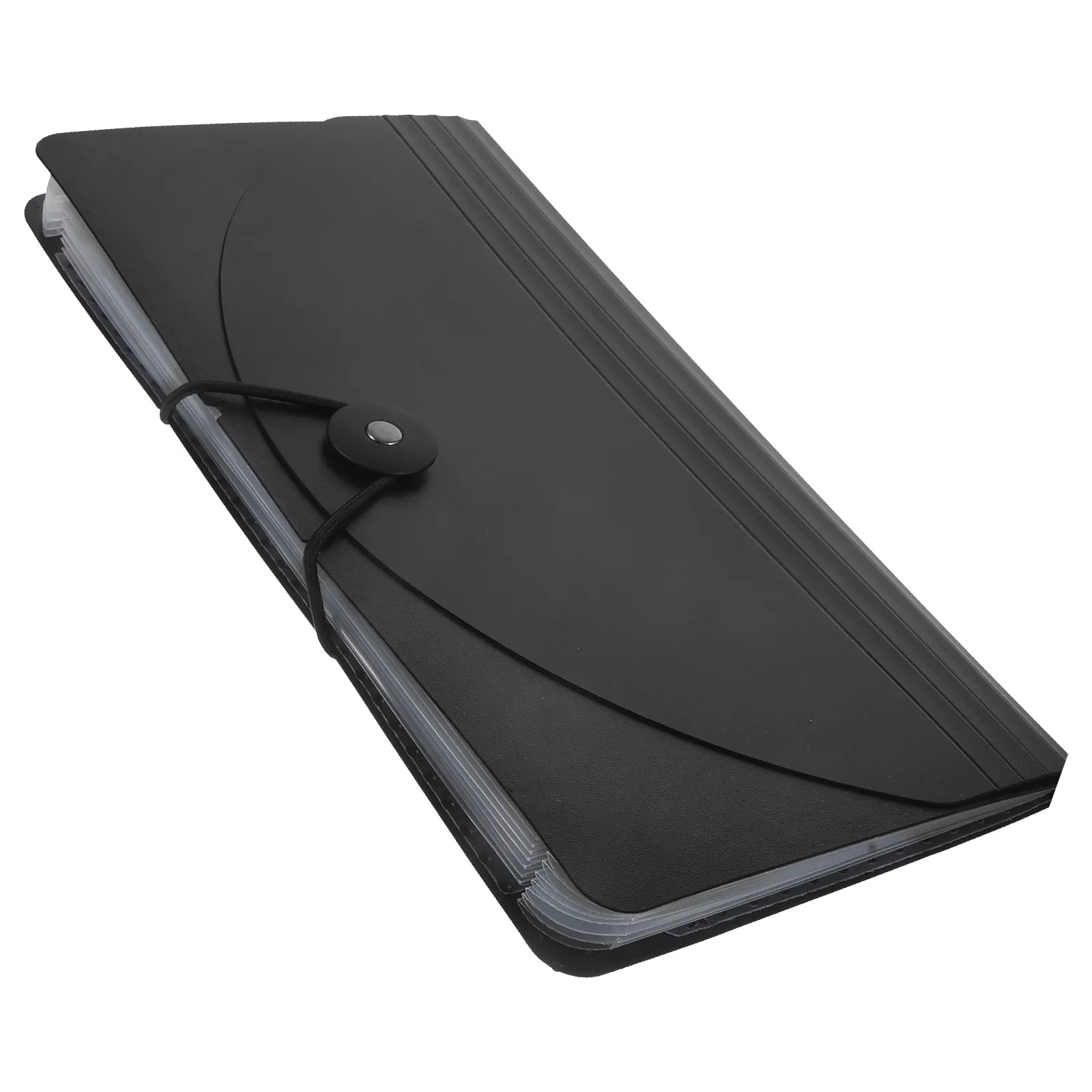 

Папка-органайзер на 8 отделений формата B6 с застежкой-шнурком для хранения документов и квитанций