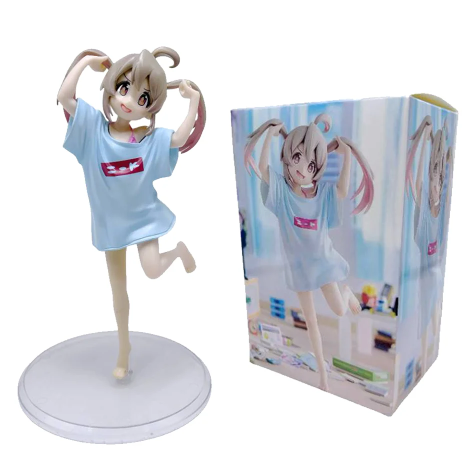 Figurka anime dostępna od ręki, seria piżamowa, figurka akcji bishoujo, model z PVC, ozdoba na biurko, zabawka świąteczna, prezent-niespodzianka