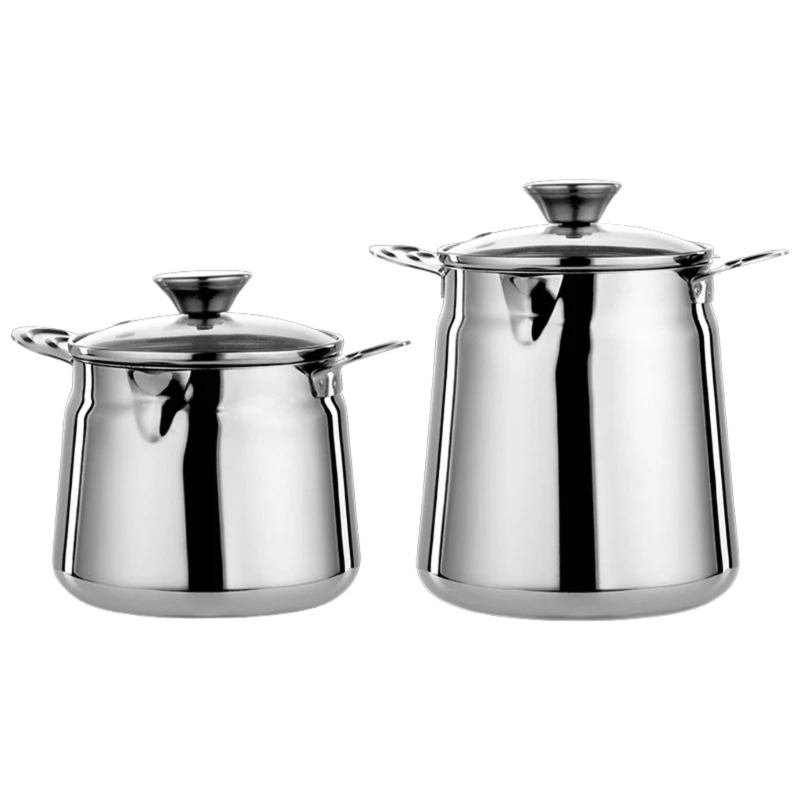 Functional 316 Stainless Steel Oil Management Vessel for Cooking Enthusiasts