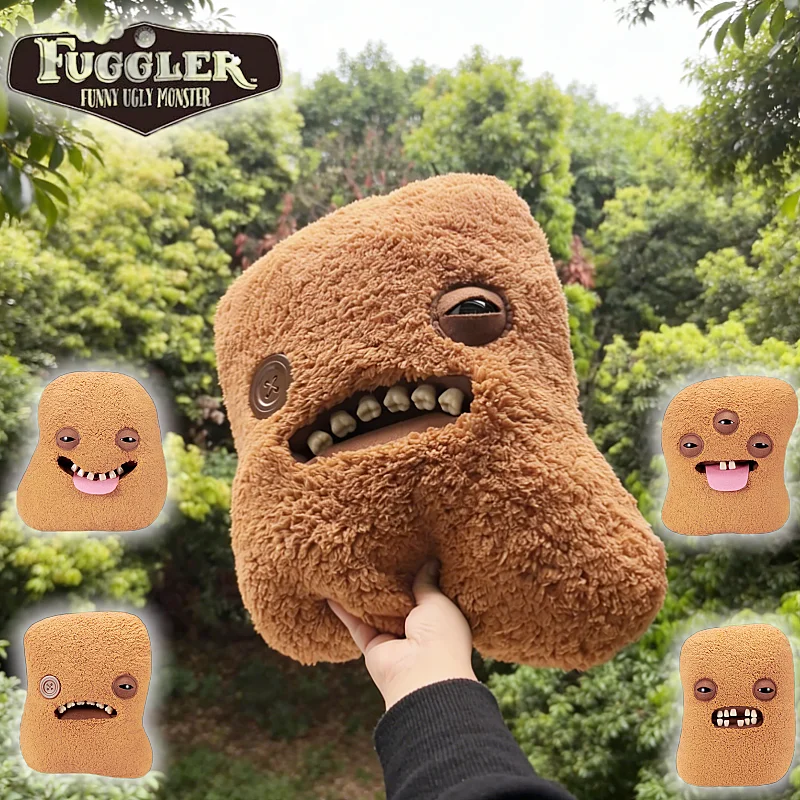 

FUGGLER ZURU Funny Ugly Monster Chicken Plush Doll Cute Weird Figure Collectible Model Creative Toy Gift For Boys Adults