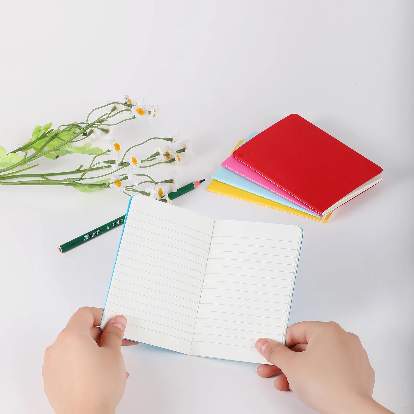 16/32/60 قطعة دفاتر خط أفقي صغير مجلة دفتر المفكرة الهدايا دفاتر الكتابة منصات مكتب اللوازم المدرسية #5