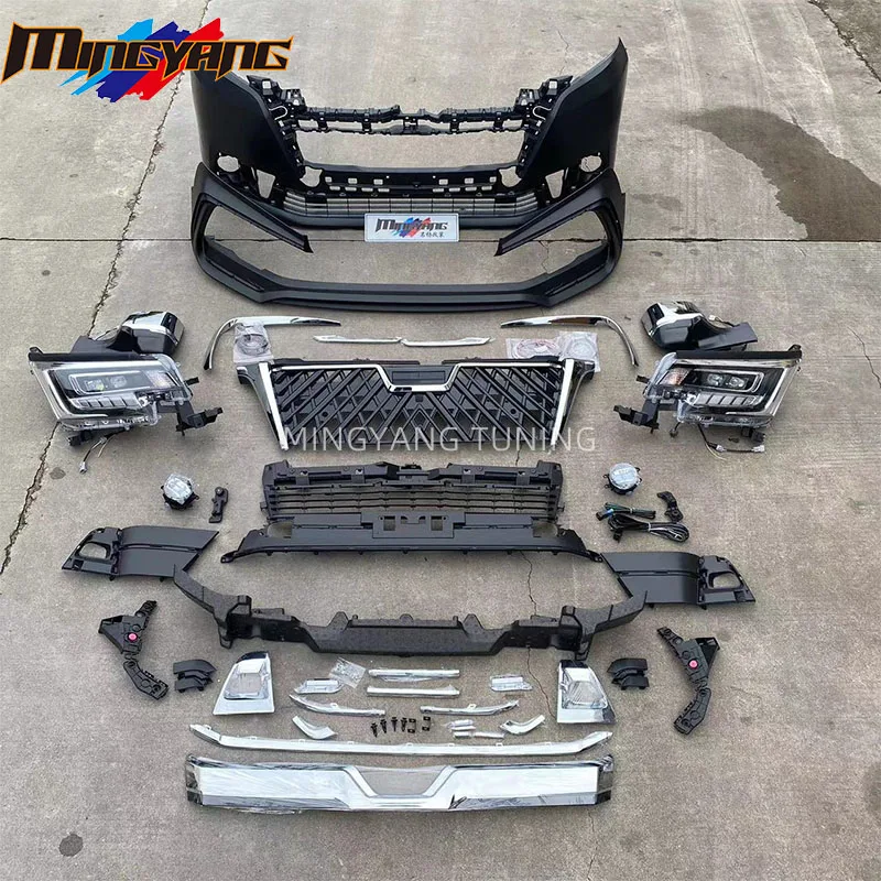 

Factory Hot Selling High Quality Car Bumpers Grille Bodykit 2020+ for Hiace commuter Deluxe Grandia WD Body Kit