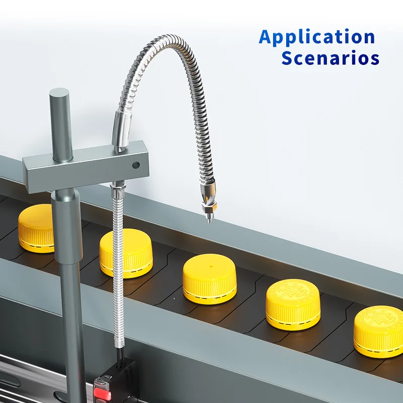 FUWEI FWRC16-610HT Spray Coding Machine Shaping Fiber Optic Tube Amplifier Induction Probe Universal Joint Goose Neck Universal