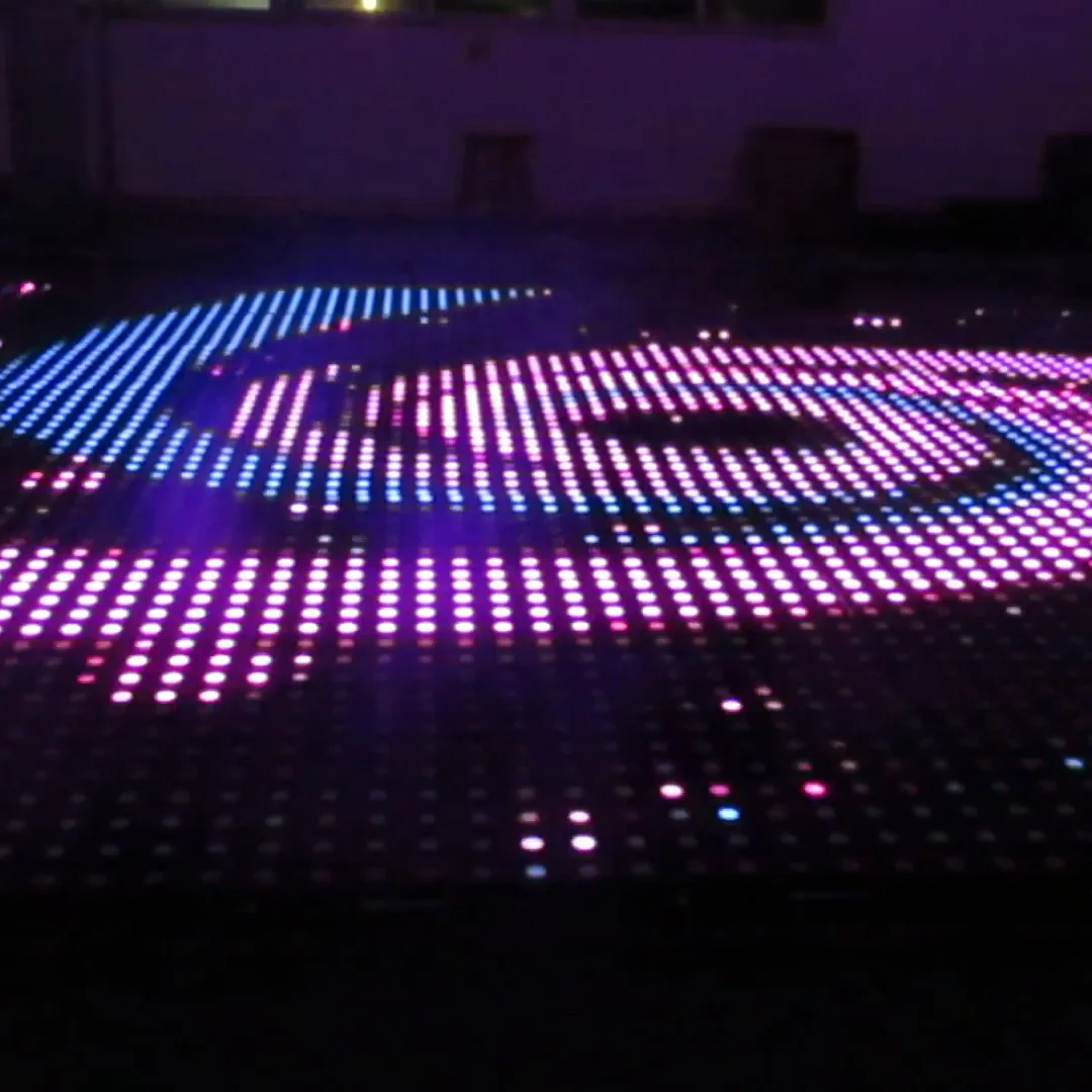 Sunfrom Led Dancing Floor RGB Wireless Wireless Magnetic Digital Pixel Dance Floor