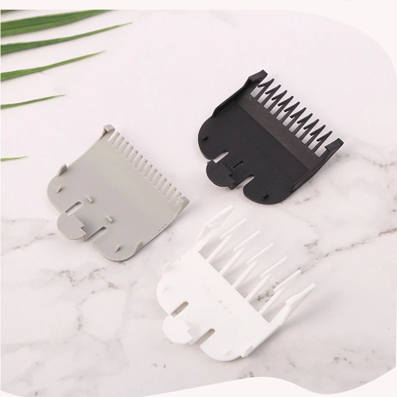 3Pcs Universal Hair Clipper Limit Comb Guide Attachment Set 1.5mm/3mm Professional Electric Hair Trimmer Accessories barbería