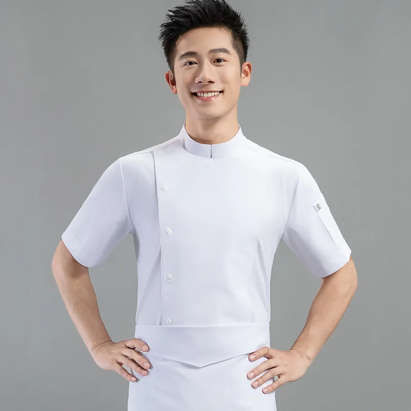 chef's-short-sleeved-work-uniform-for-men-summer-thin-style-suitable-for-hotels-western-restaurants-bakeries-canteens-brea