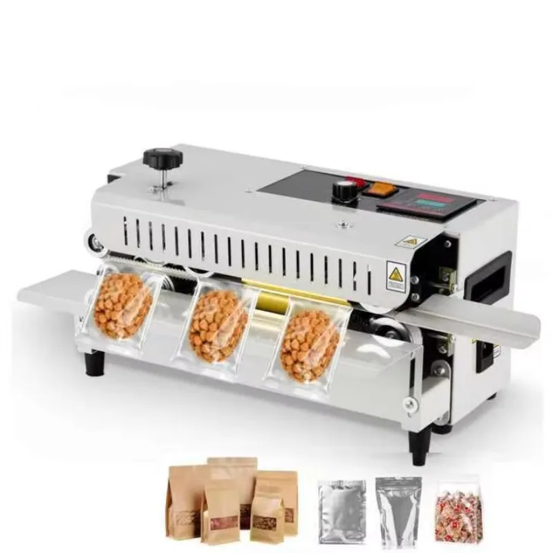 Automatic Plastic Bag Packaging Sealing Machine for Bag Sealer Machine Continuous Band Horizontal Impulse Sealer Machine