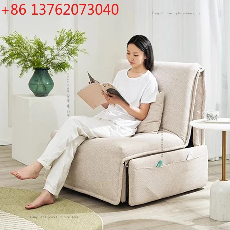 Italian Minimalism Sofa Bed Foldable Power Recliner Modern Simple Design Reclining Sofas Floor Home Furniture Canape Salon