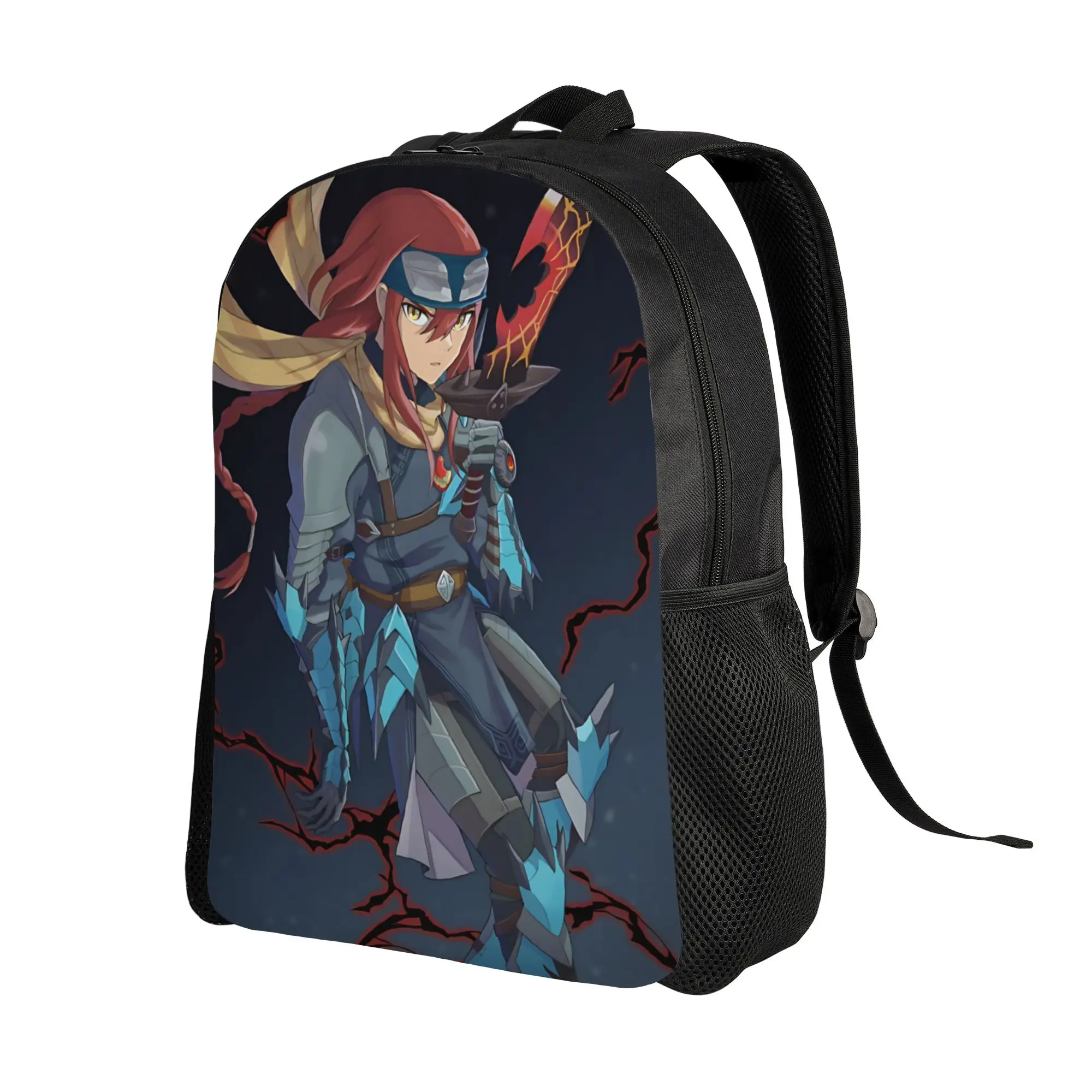 1Piece Red New School Year Laptop Bag Monster Hunter Unisex  Backpack