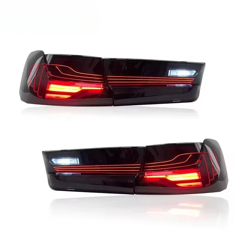 

Car Parts Taillights Assembly For BMW M3 G20 G80 3 Series 2018-2022 CSL Style LED Back Lights Rear Signal Lamps Taillamps