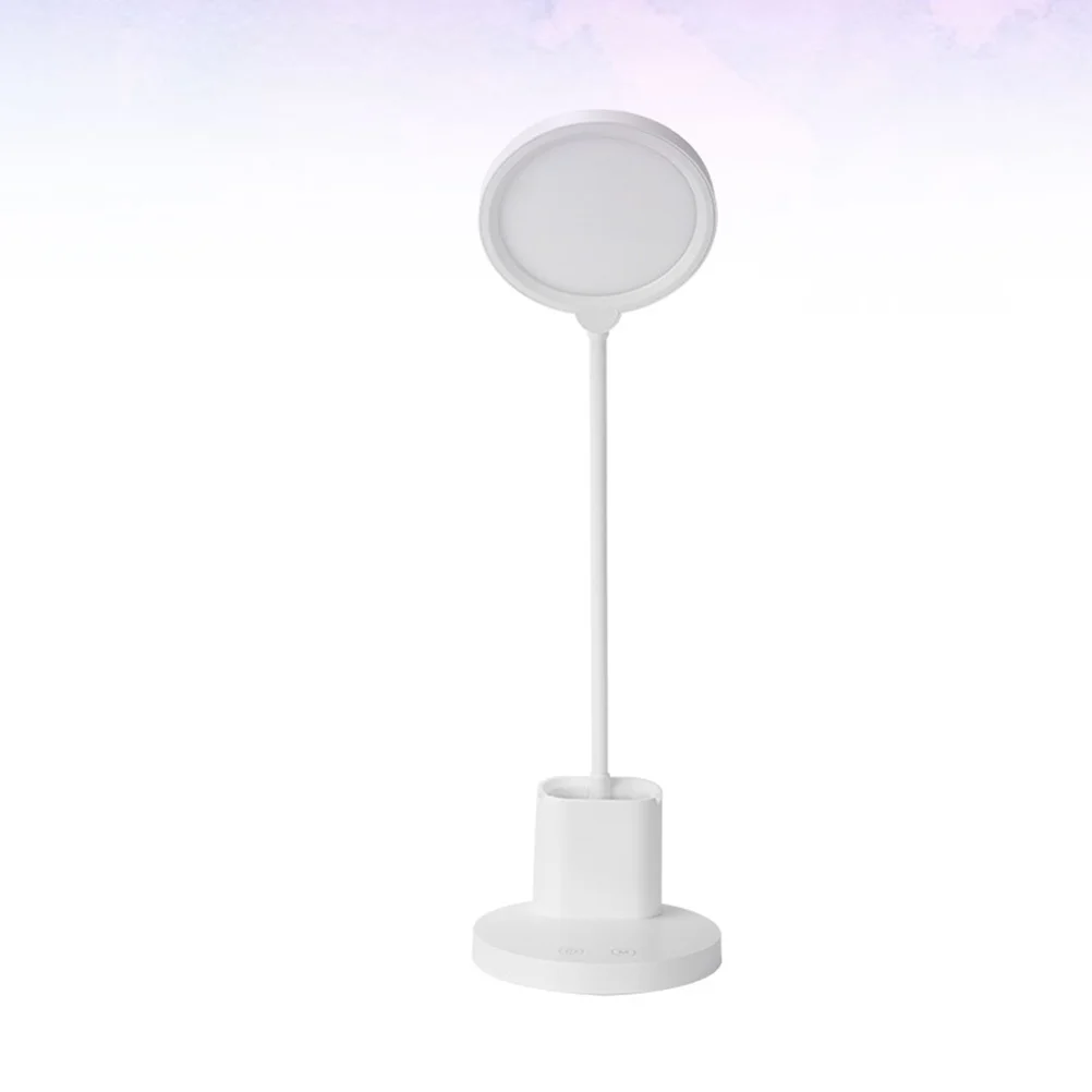 

USB Touch Screen LED Book Light Eye-Care Reading Lamp Adjustable Color Temperature Desktop Lamp with Storage Container