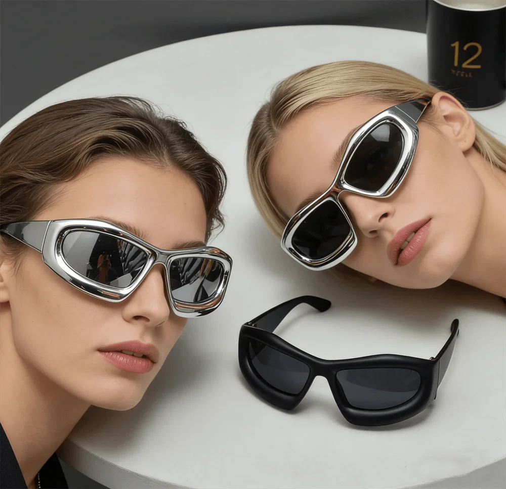 

Cyberpunk Retro Glasses Men's High-grade Sunglasses Summer Women's Driving Sun Glasses Outdoor Sports MJ0774