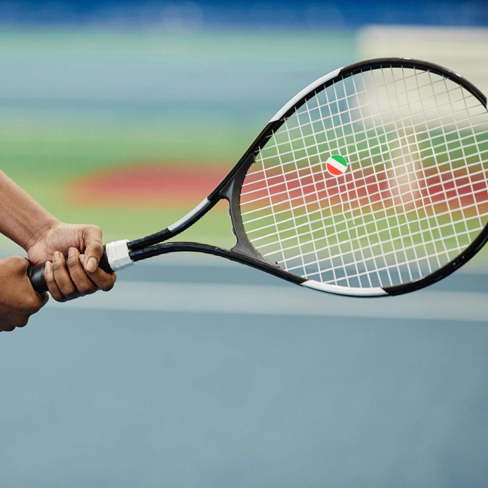 

5Pcs Tennis Racket Vibration Dampeners Silicone Shock Absorbers Quick Install Small Lightweight Tennis Dampener for Racket