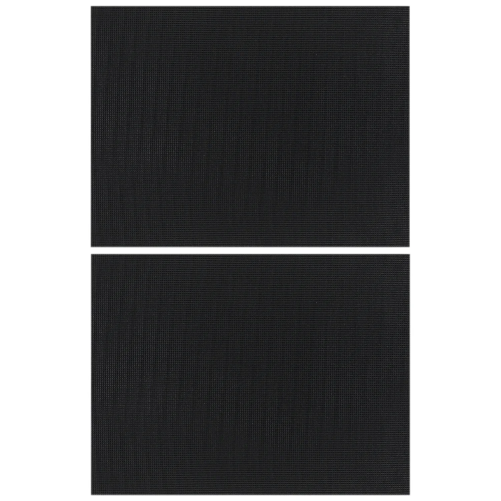 

2Pcs Fish Tank Anti Slip Pad Thick Cushioning Grid Design Shock Absorption Sponge Mat Aquarium Accessory Aquarium Leveling Mat