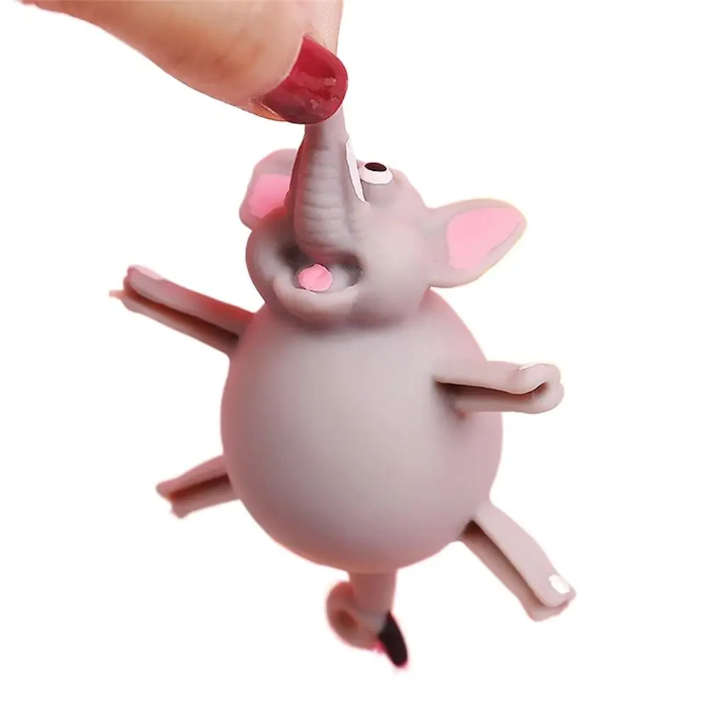 Bambini che scorre l'ansia Animale antistress Divertenti giocattoli gonfiabili Spremere palla che soffia palloncino d'acqua animale