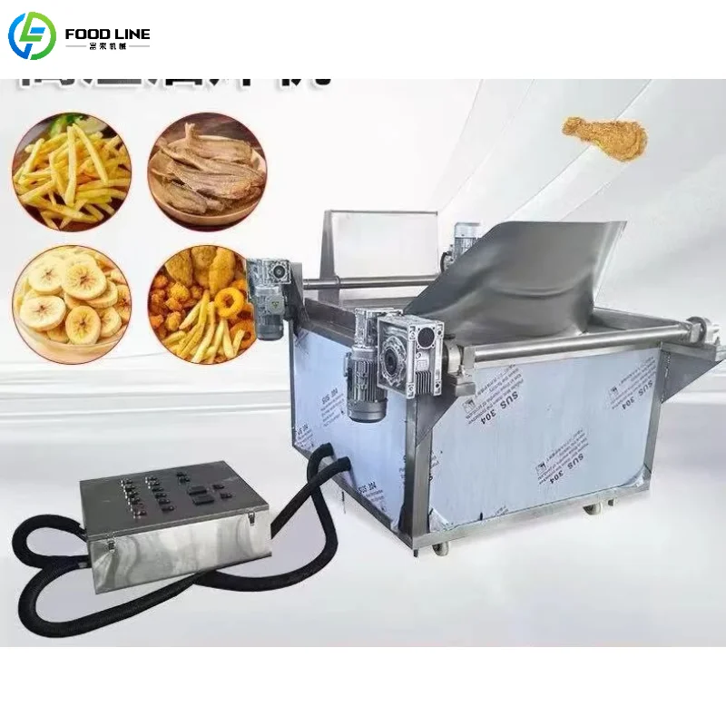 

Customized Heavy Duty Electric Heating Deep Fryer SUS 304 Stainless Steel for Fried Fish & Street Food Stall