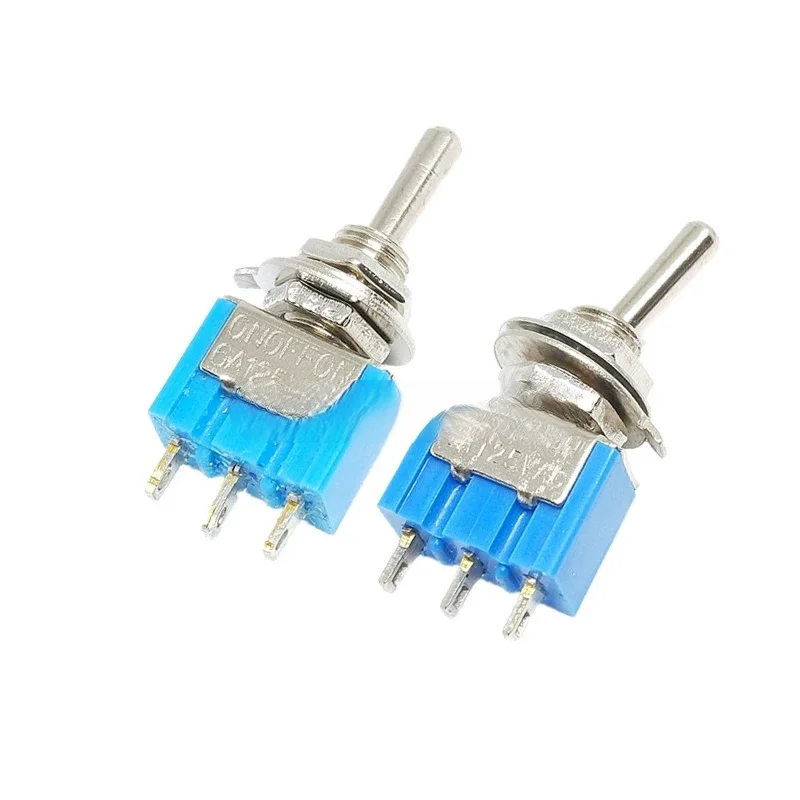 Toggle Switch MTS-102/103/202/203 3-Pin/6-Pin Two/Three-Position Single/Double Rocker Switch