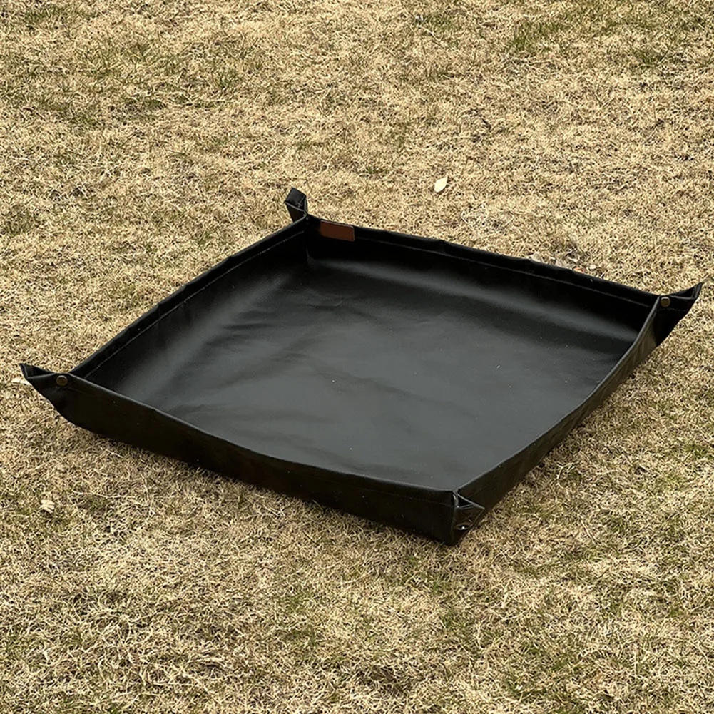 

Camping Fireproof Cloth Portable Ground Cloth Fireproof Mat High Temperature Resistant Fireproof Pad For Outdoor BBQ