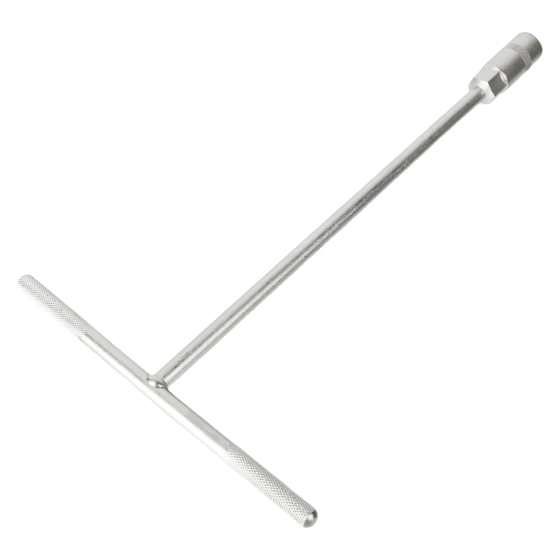 T Handle Socket Wrench Portable T-Type Hexagon Socket Tool Practical 14mm Repair Wrench for Motorcycle Car Steel Durable