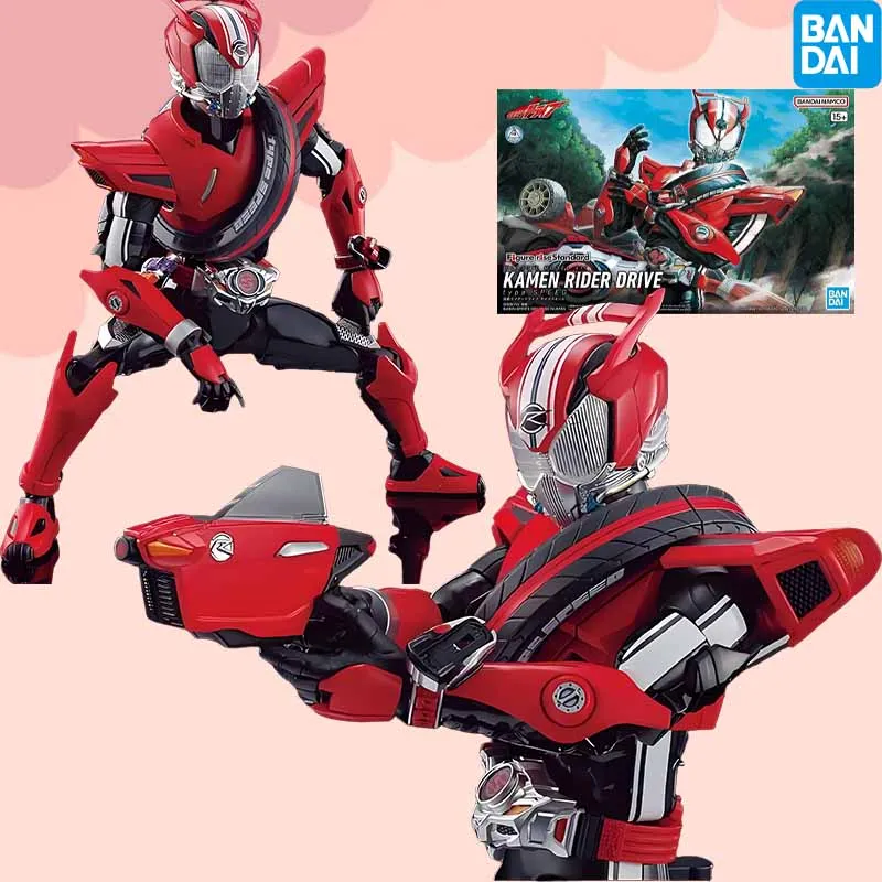 BANDAI Original GUNDAM Figure-rise Standard KAMEN RIDER DRIVE Anime figurine à assembler modèle jouets