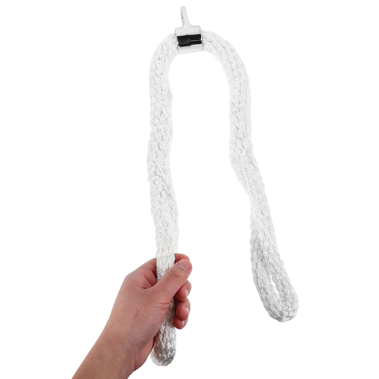 

Triceps Rope Gym Attachments Ergonomic Cable Handles for Strength Training Wear-Resistant Nylon Arm Exercise Handle Fitness