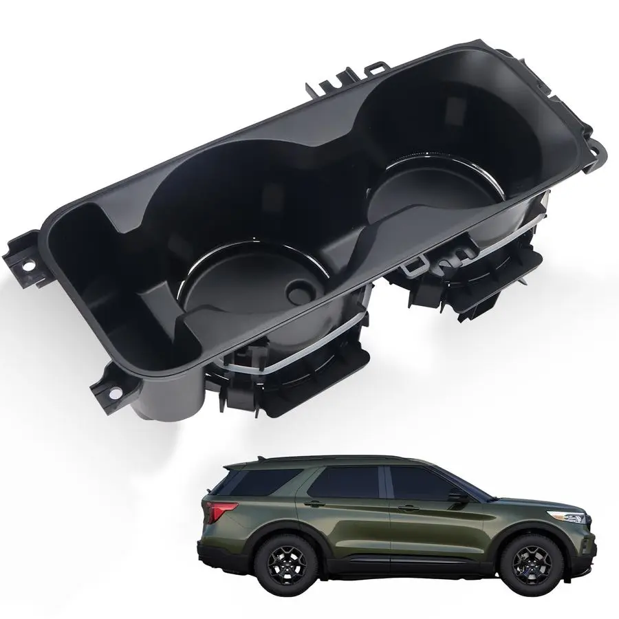 

Подстаканник на центральной консоли подходит для Ford Explorer 20202025, замена LB5Z7813562AB с беспроводной зарядкой