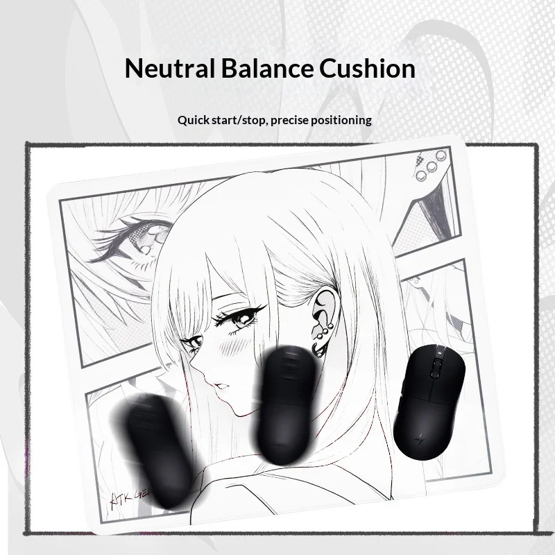 ATK GEAR ATK Dream Anime Large Neutral Mouse Pad Balanced For Fps Dedicated For Esports Gaming Office Valorant Inspired Gift