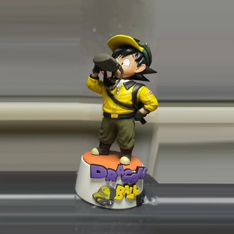 10cm Dragon Ball Anime Figures Sun Goku Drink Water Action Figure Statue Model Doll Collection Toys Gifts