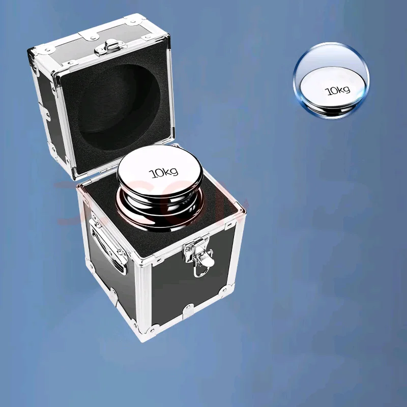 

M1/F1/F2 10kg calibration weight block With carry box
