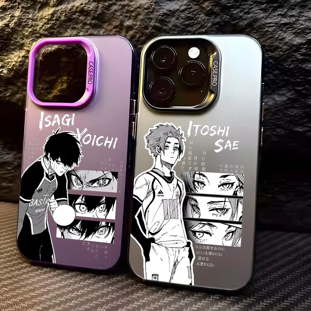 Phone Cases Quad Lock - Anime Blue Lock Phone Case For