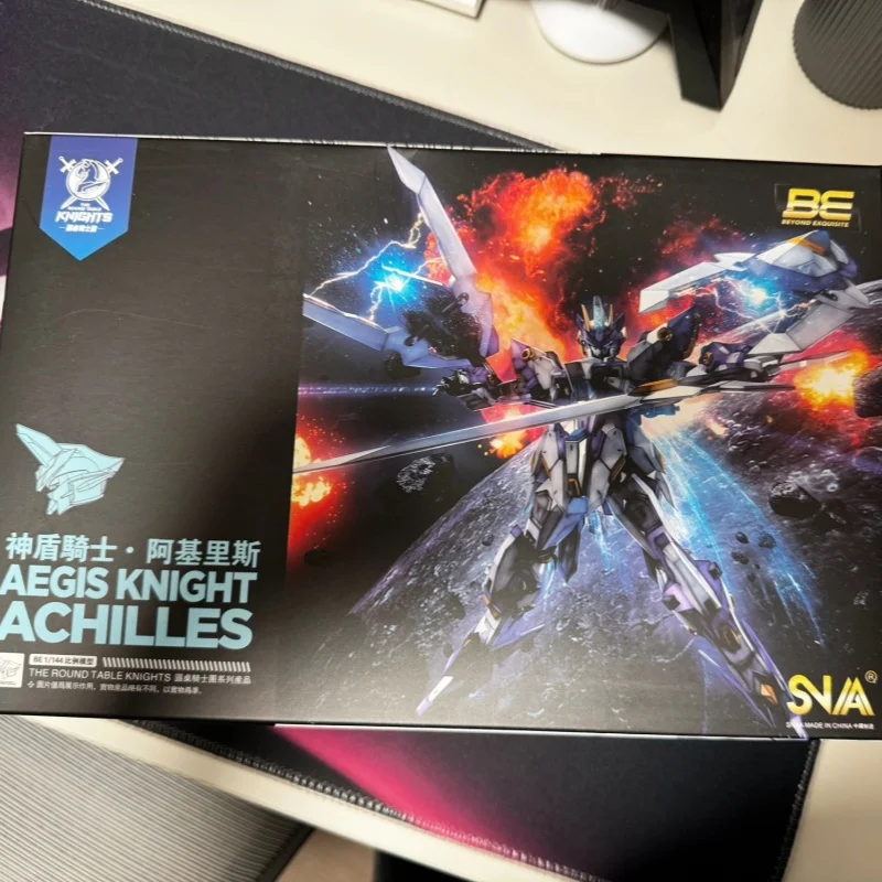 1/144 Snaa Sc-004 Aegis فارس أخيل عمل تمثال بولي كلوريد الفينيل المنقولة الدائمة أطقم منمذجة غرفة جمع الشكل عيد ميلاد لعبة الهدايا