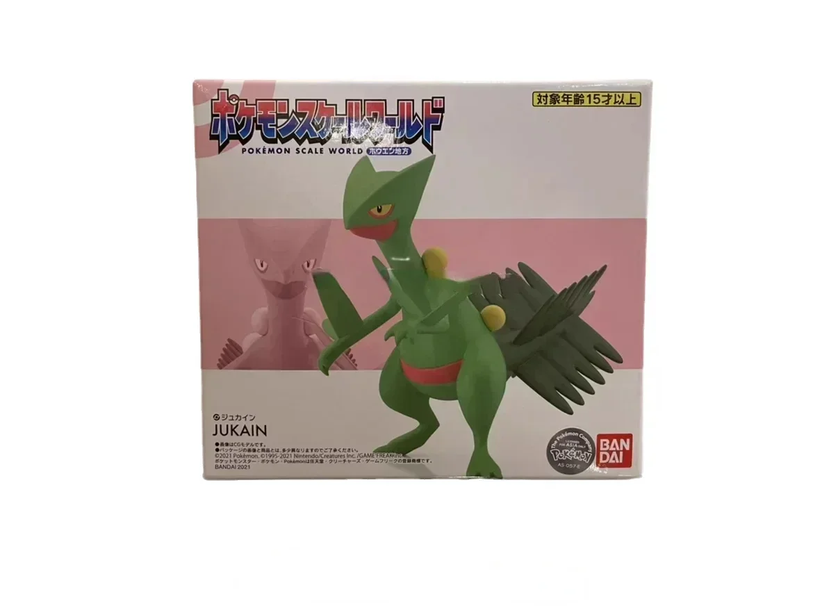 Bandai – figurines de dessin animé POKEMON Hoenn, échelle originale, Sceptile Swampert, jouets pour enfants, cadeau, modèle d'ornement à collectionner