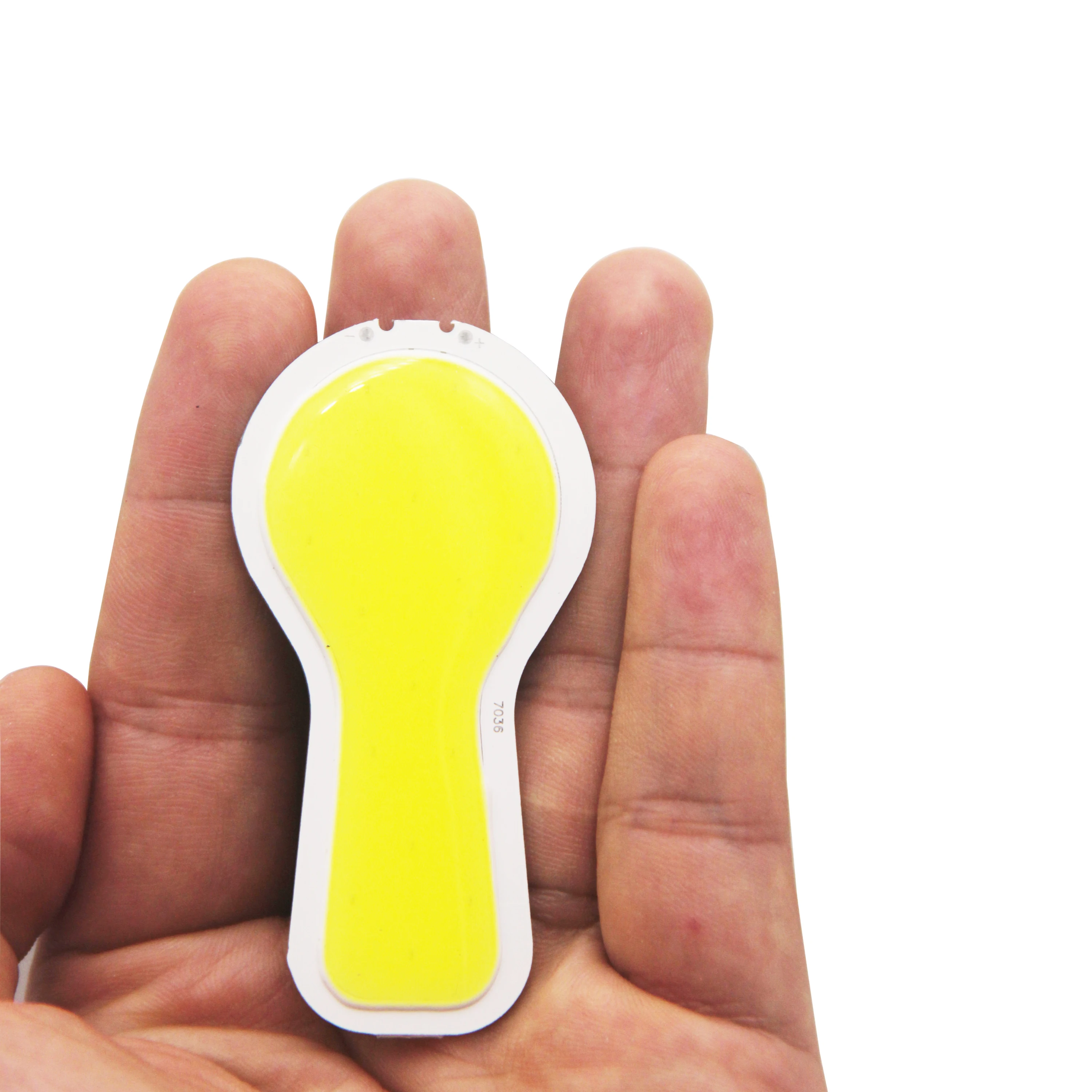 FTZOTOF 2pcs 70*36mm Customize Irregular 12V DC 5W  Cold White LED COB Bulb Light Source Chip on Board  For Scooter Bicycle Lamp